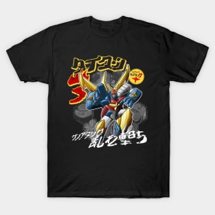 Unbeatable Daitarn 3 Mecha Anime T-Shirt